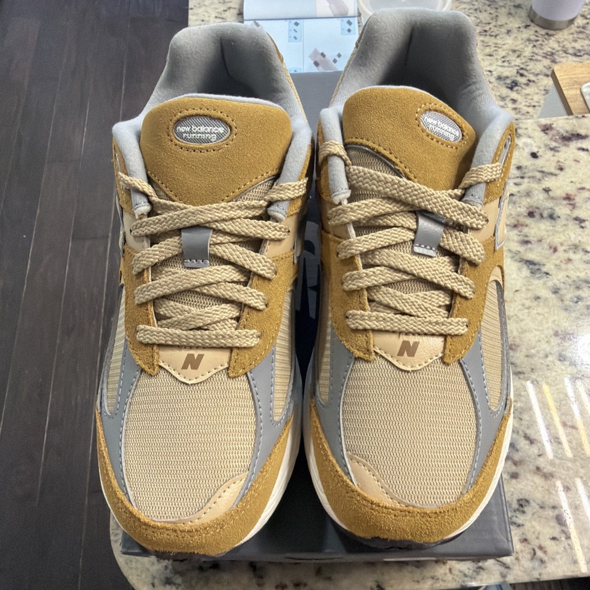 New Balance 2002R Kids Great Plains Incense Beige GC2002CE Size 5Y