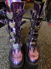 Demonia Swing 230 Holographic Purple