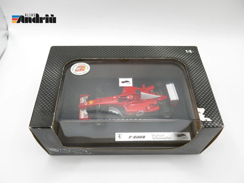 Ferrari F2002 1:43 Michael Schumacher 2002 HotWheels Racing - Immagine 2 di 4