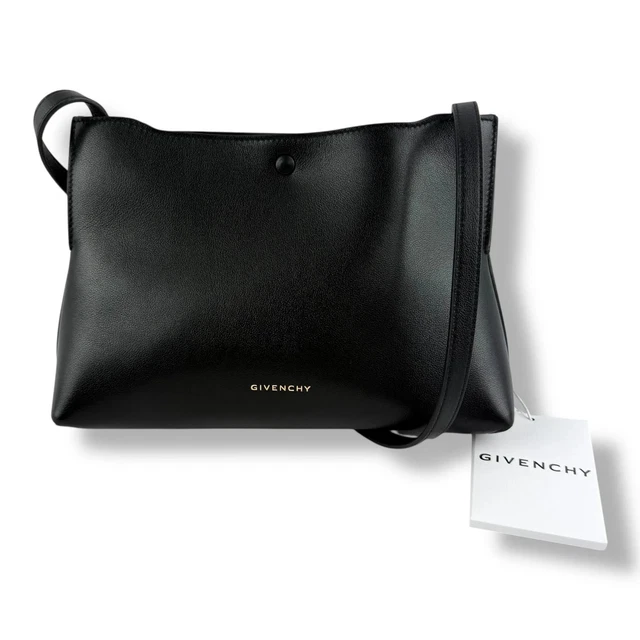 Givenchy Black Day Pochette Leather Handbag