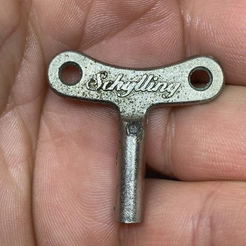 Genuine Original Vtg Schylling Winding Key for Tin Wind-Up Toy Racers Cars Etc