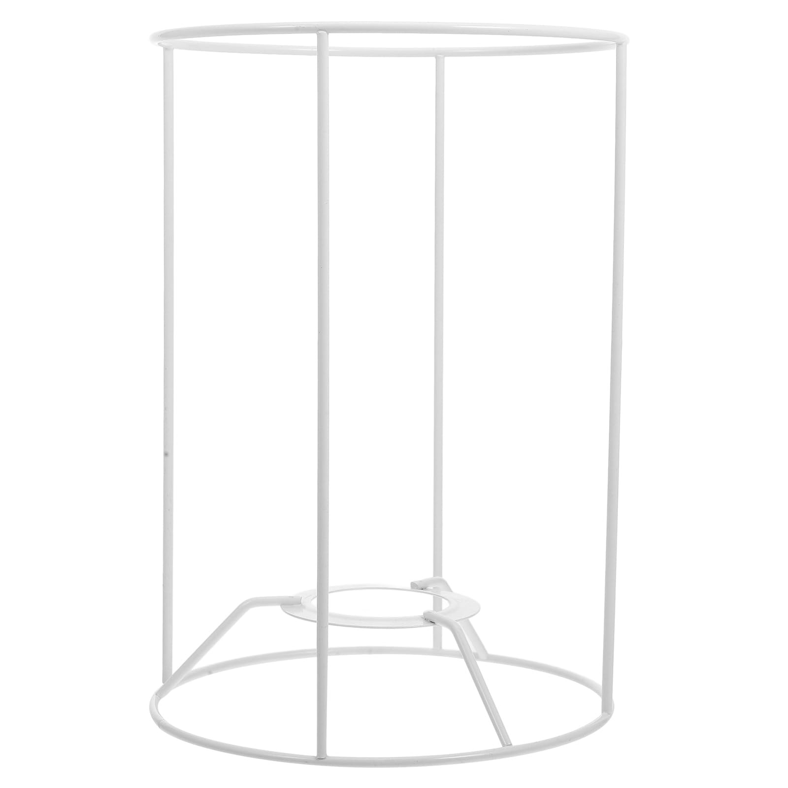 Cadre métallique pour abat-jour DIY support lampe table fil acier