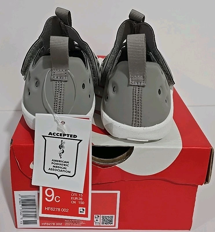 Sandalia de agua Nike Sunray Protect 4 para niños pequeños Enigma Stone/Sail talla 9C -HF6278-002 Foto 4 de 4