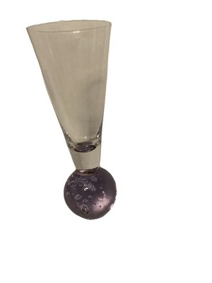 CIRCLEWARE VintageColorful Ball Bottom Fireball Shots/Bud Vase