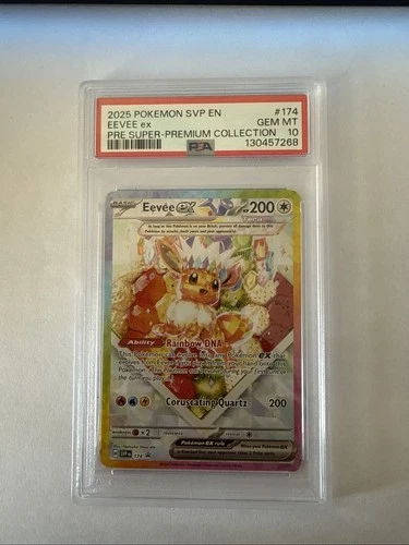 Eevee ex 174 Sv: Scarlet & Violet Promo Cards Holo PSA 10
