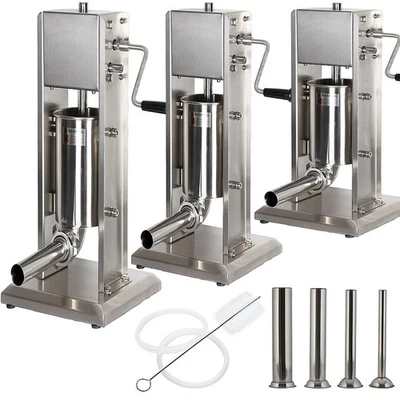 MUCOLA Máquina de llenado de salchichas llenadora de salchichas prensa de salchichas acero inoxidable fácil de cuidar salchichas