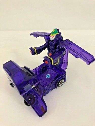 [TURNING MECARD] ANDROMAGICIAN Transformable Robot Car TV Figur + 2 Karten  - Bild 3 von 8