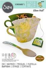 Sizzix 3D Teacup & Spoon Bigz L die #664797 R...