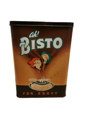 Large Vintage Ah Bisto For Gravy. Tin 