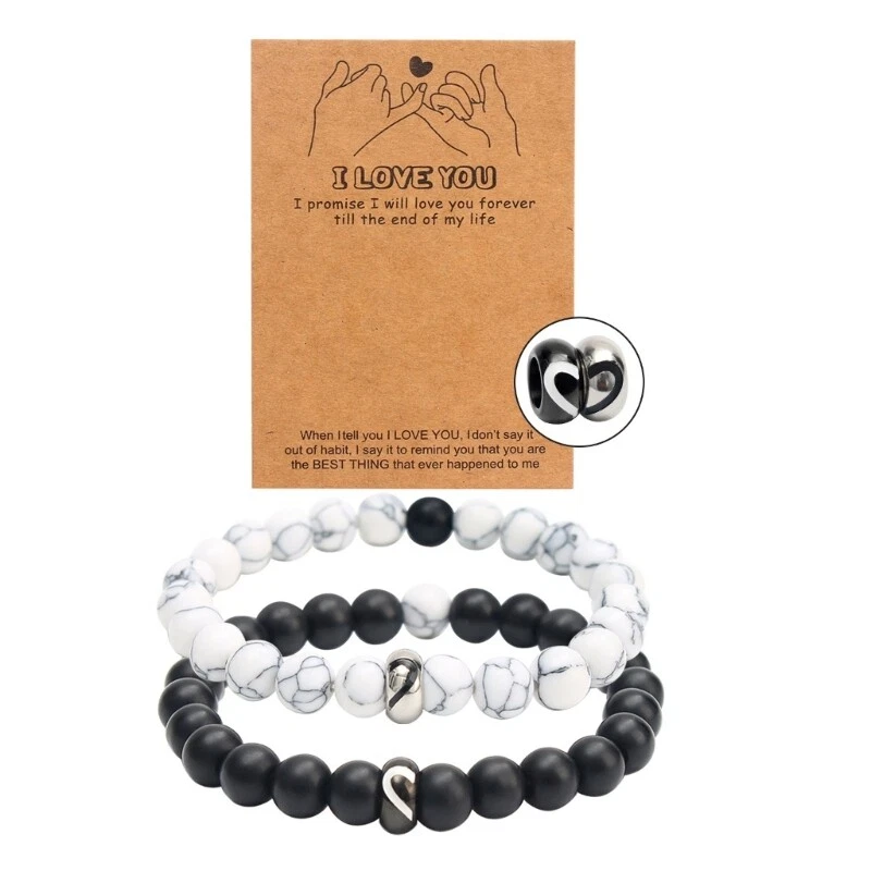 Matching couples bracelets sale set