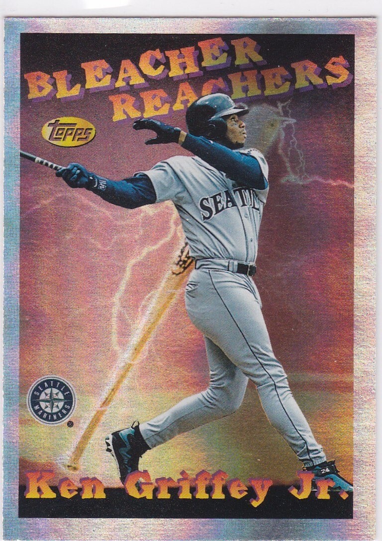 ヴィンテージポスター　1997 Ken Griffey Jr KEN GRIFFEY JR Seattle Mariner 1997 Topps BLEACHER REACHERS INSERT