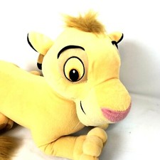 Disney Lion King Simba Plush Stuffed Animal Large Toy Jumbo 20" 2002 Hasbro Soft