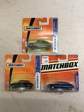 X3 Matchbox '68 Citroen DS X1 Green X1 Blue And X1 Black Boxed