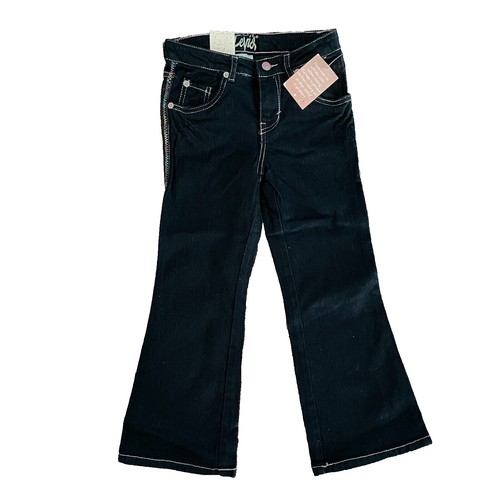 Jean Fille (Girls) CREWCUTS - Blanc - Taille 6 - Coupe Skinny (toothpick) - Coton Stretch - Taille Ajustable - Occasion Excellent état