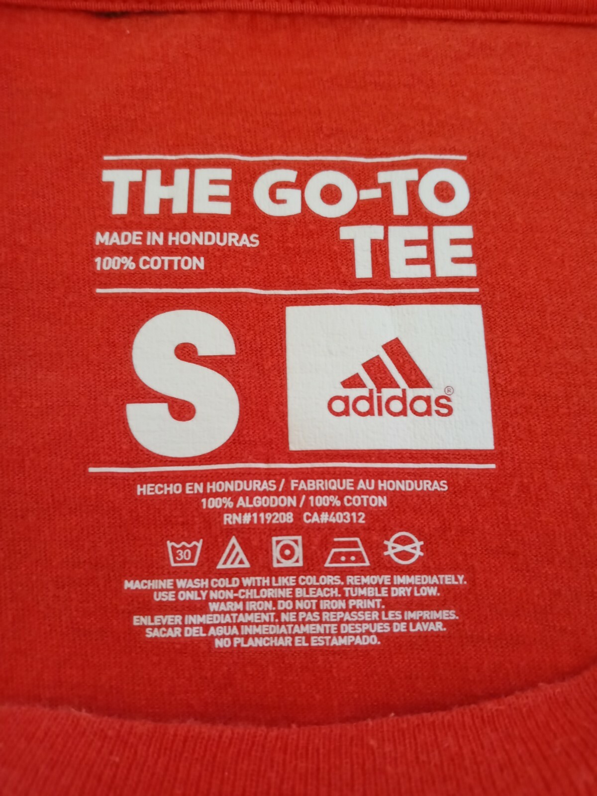 WOMENS SMALL RED SPEED OF LIGHT GRAPHIC PRINT ATHLETIC GO TO TSHIRT BY