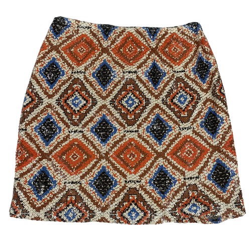Francesca’s Bodycon Sequin Mini Skirt Medium M New With Tags USA Made Fast Ship! - Picture 7 of 9