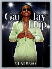 2025 topps baseball celebration series 1 cj abrams gameday drip #17