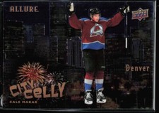 2020-21 UD Allure City celly Cale Makar #CC-15 H2R2B