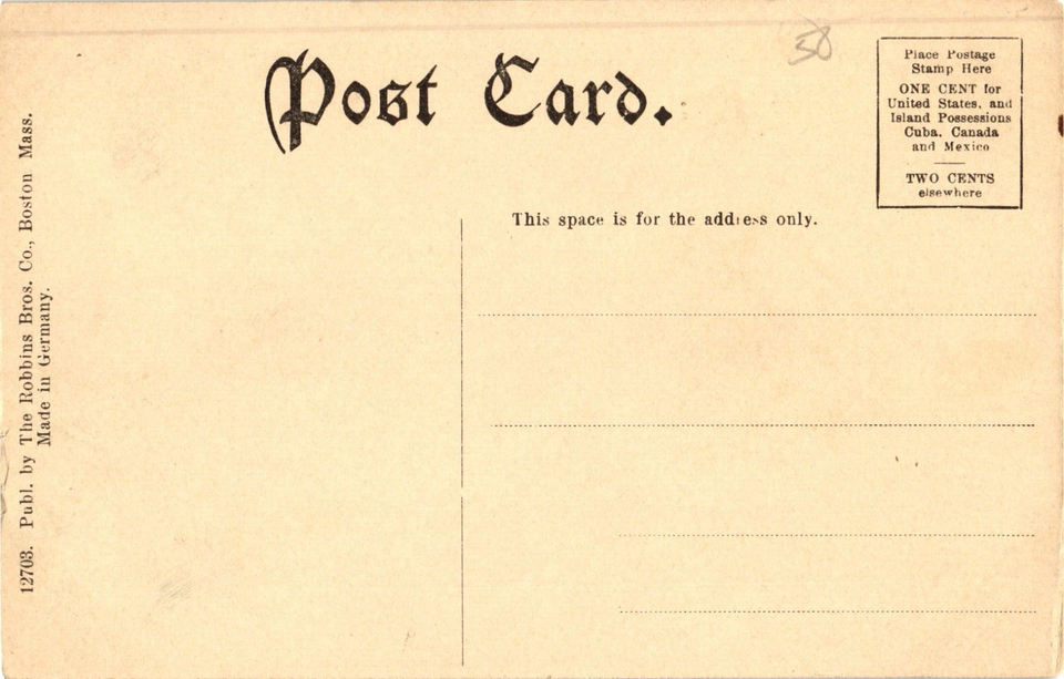 York Harbor from East Point Maine Divided Unposted Postcard c1908 eBay