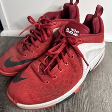 Nike LeBron Zoom Witness Size 6.5 Sneakers Shoes Red