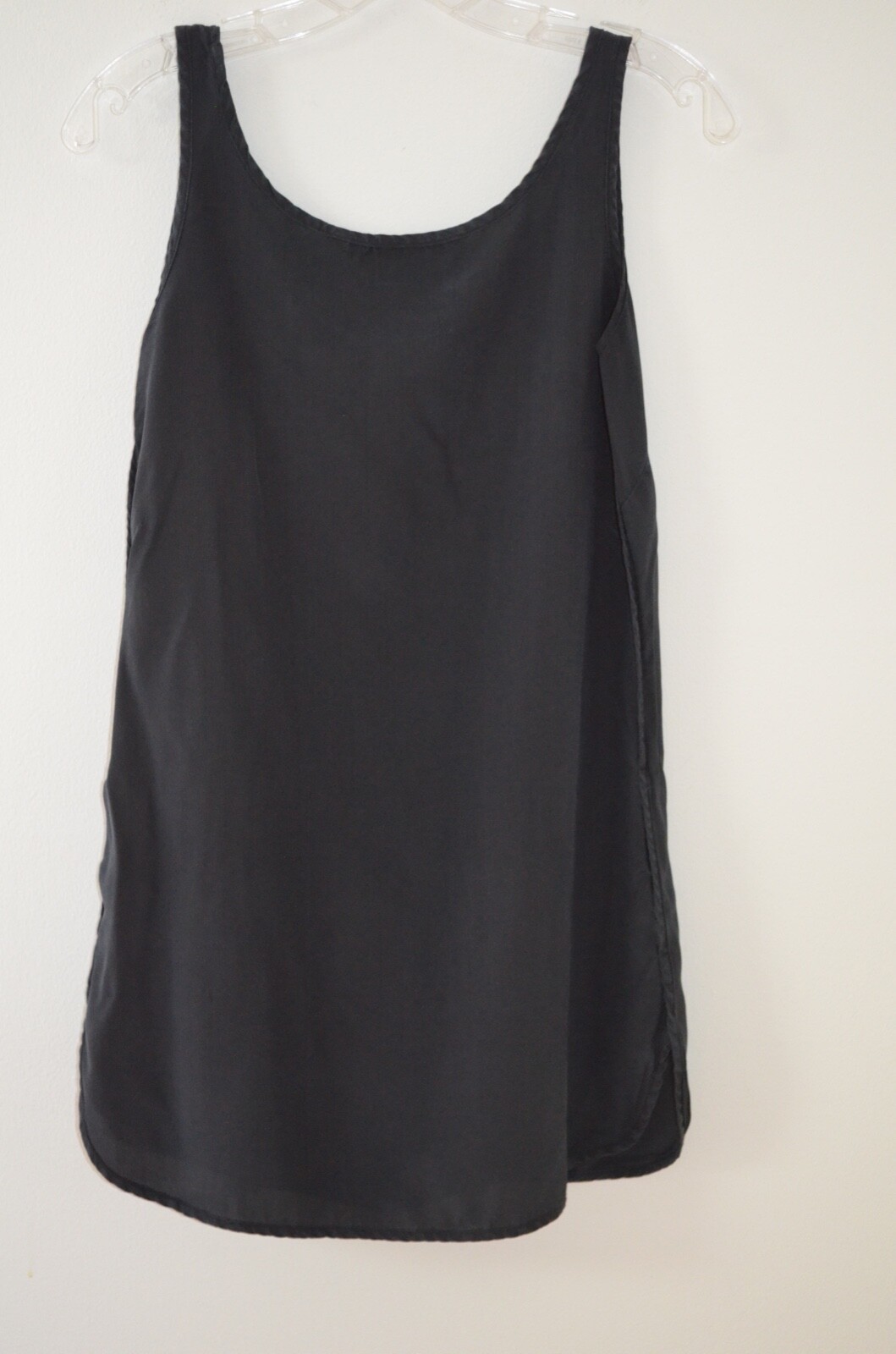 Peruvian Connection Black 100% Silk Sleeveless Tu… - image 7
