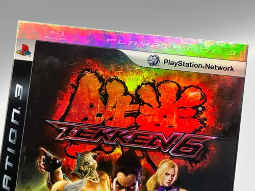 TEKKEN 6 PS3 FACTORY SEALED Holo Slip Cover Sony Playstation 3 Brand New - Picture 2 of 8
