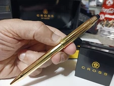 NEW Cross USA Classic Century II 23kt Gold Ballpoint Pen $300 CHRISTMAS GIFT