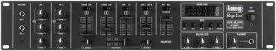 Monacor MPX-622/SW 6-Kanal-Stereo-Audio-Mischpult 