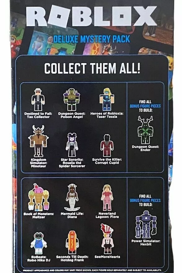 Roblox Action Collection – Series 1 Mystery Figure [Includes 1 Figure +  Exclusive Virtual Item] 