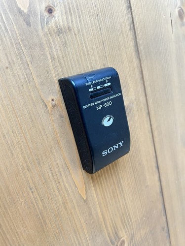 Batería Original Original Sony 6v NP-60D con Indicador de Alimentación - Imagen 5 de 6