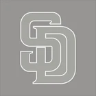 San Diego Padres #11 MLB Team Logo 1 Color Vinyl Decal Sticker Window Car Wall