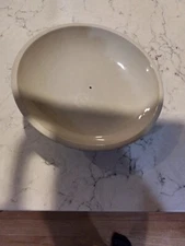 Tienshan Folk Craft Sponge Pine Tree Green Spongeware 2 Qt Casserole Baking Dish