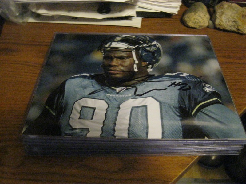 Marcus Tubbs  / Seattle Seahawks Autographed 8x10 Photo