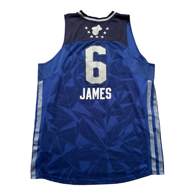 Authentic Adidas Lebron James 2011 All Star Game Swingman Jersey
