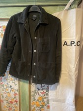 A.p.c. Juliana Jacket With Detachable Shearling Collar