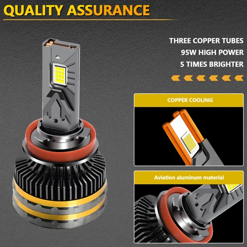 Headlight Bulbs IP68 Waterproof Car  Headlight Bulbs 6000K 200W D2W2 - Picture 6 of 12