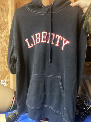 liberty university hoodie large