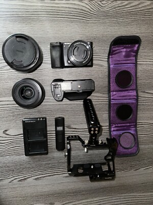 美品 α6500 sel50f18 sel1018 sigma 16 30 Sony a6500 w/ Kit lens (16-50mm), Sigma 30mm, Sigma 16mm and more