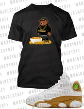 Bear Graphic Sneaker Tee Shirt To Match J13 Wheaties Big Tall Pro Club Shaka T