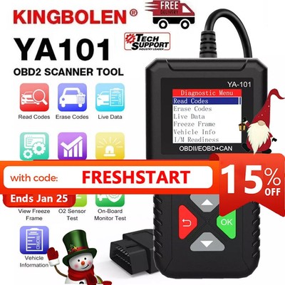 Auto OBD2 Code Reader EDIAG Car OBDII Check Engine Light Diagnostic Scan Tool