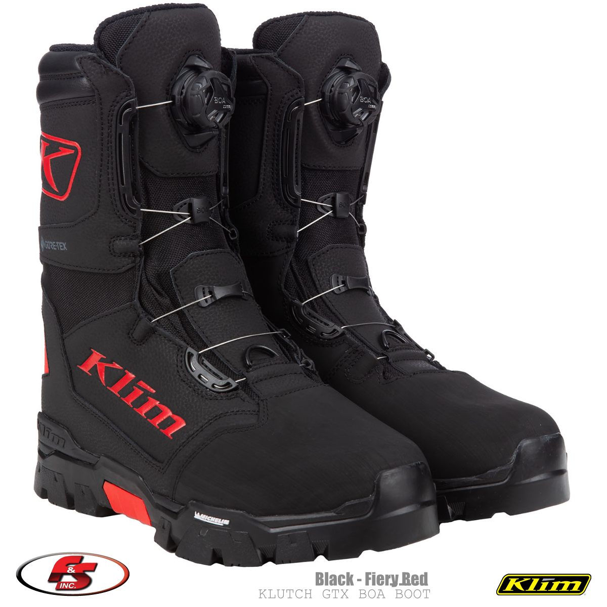 Boa Klim Gore Tex Boots Klim Adrenaline Pro Boa Goretex Snow Boots
