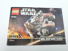 LEGO 75193 Millennium Falcon Microfighter INSTRUCTION BOOKLET