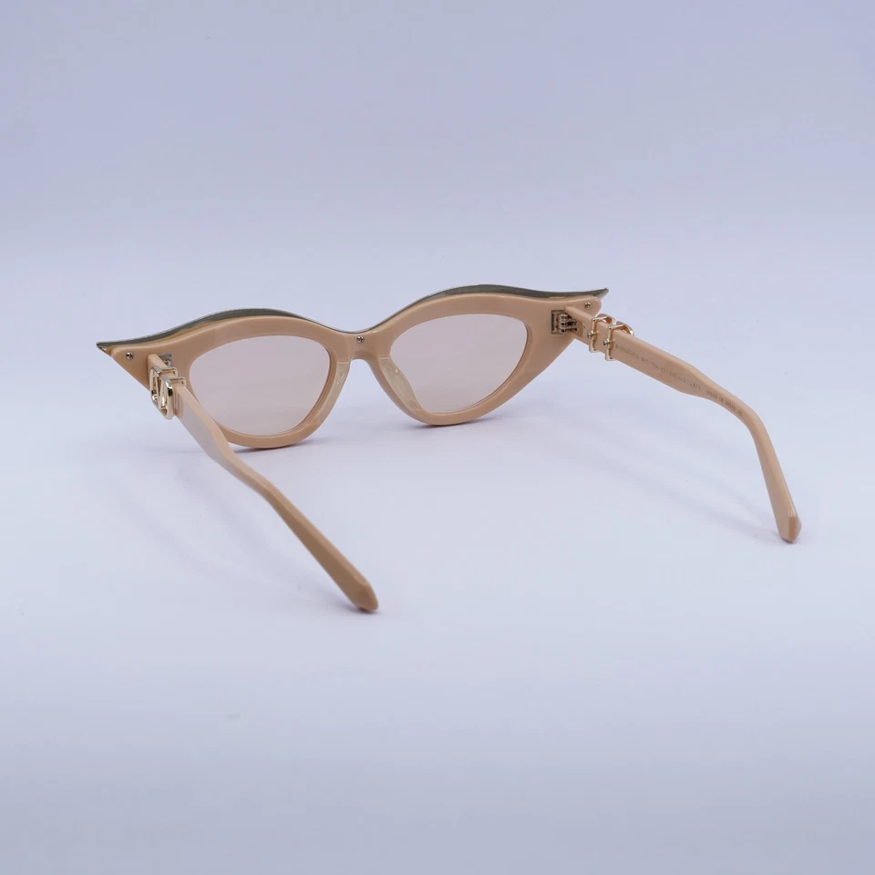 Valentino V-GOLDCUT-II VLS-114C Beige/White Gold/Nude AR 49-18-142 Sunglasses... - Image 4 of 4