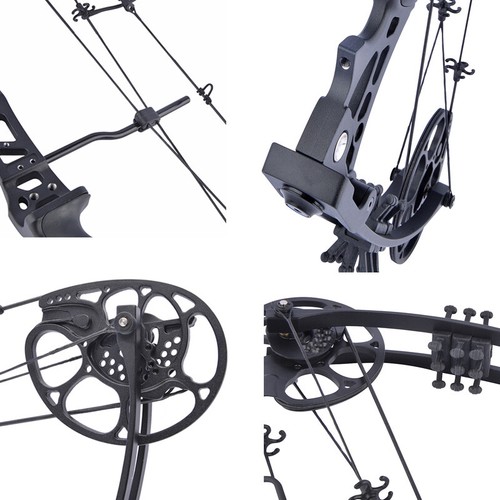 15-45lbs Youth Compound Bow Set Junior Kids Target Gift Archery Hunting Shooting - Picture 12 of 24