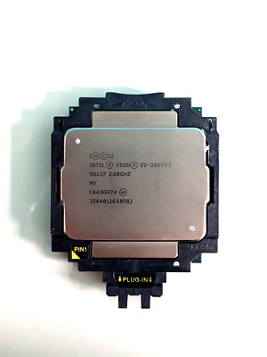 Intel E5-2697v3 2,6 GHz 14C 35 MB 145 W CPU - SR1XF