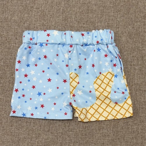 Sibling Kids Boys Summer Bottoms Cute Ice Cream Drip Print Shorts With Pocket - Picture 7 of 18