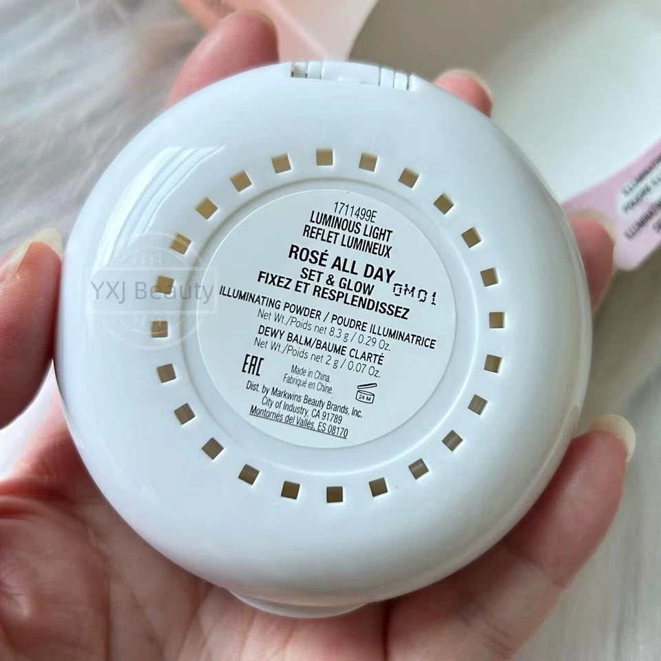 New Physicians Formula Rose All Day Set & Glow Powder & Balm~Luminous Light - Image 2 of 4