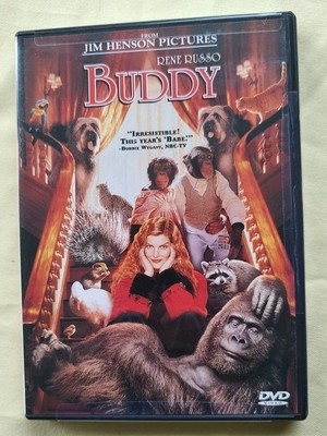 Buddy DVD Jim Henson Pictures Rene Russo RARE! ~ New Sealed