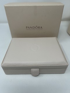 Pandora Pink Leather Jewelry Box
