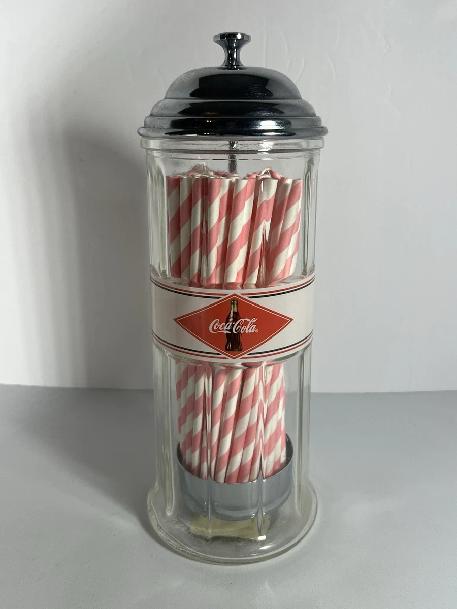 Vintage Straw Dispenser In other Coca-Cola Collectible Advertising